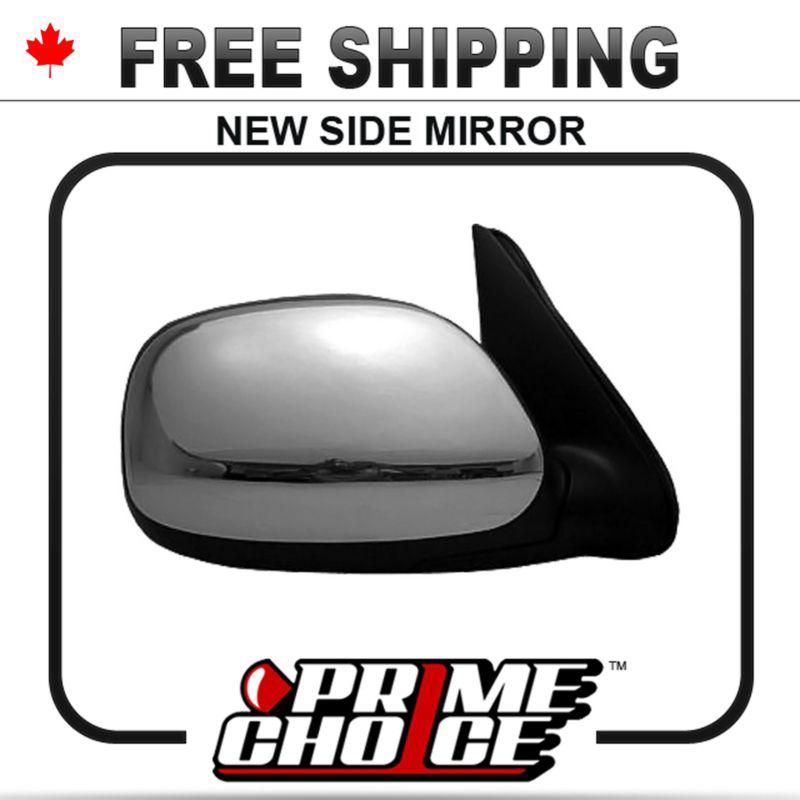 New power heated passengers side door mirror