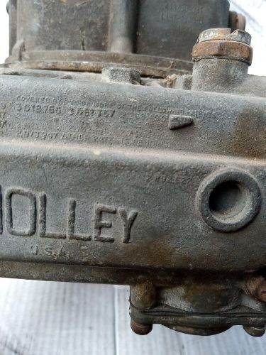 Holley carburetor 2 barrel list 1710