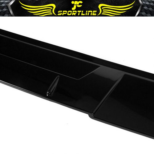 Fits 18-25 toyota camry sedan v2 style roof spoiler wing lip gloss black abs