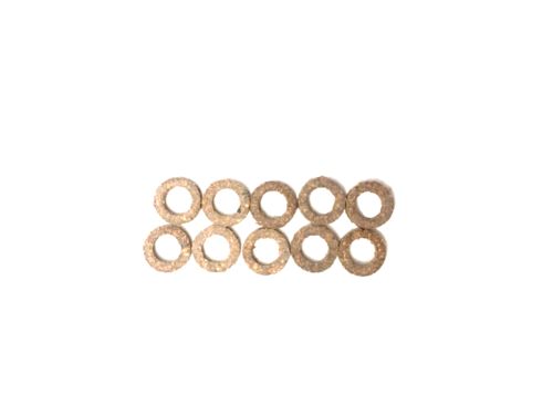 Holley vacuum secondary housing &amp; choke housing cork gaskets. ten pack