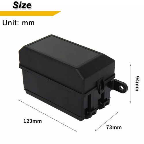 6 relay 5 road fuse box auto block holders fit for car trunk boat atv insurance