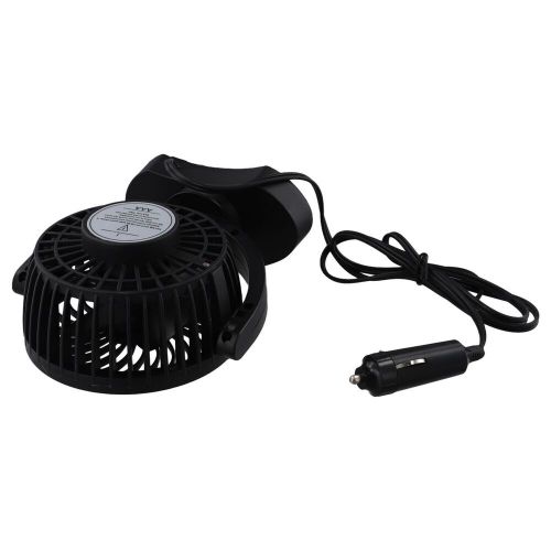 Abs material car fan for dashboard wide angle air supply easy installation