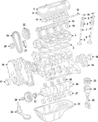 Genuine toyota piston 13101-73030