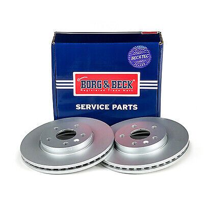 2x brake discs pair vented fits vauxhall astra j 1.6 front 09 to 15 276mm set