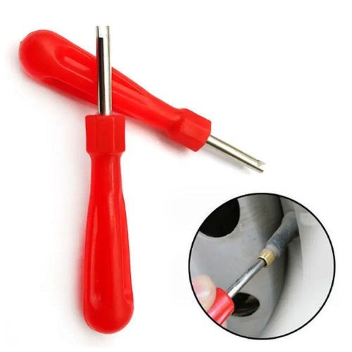 Car slotted handle tire valve stem core remover screwdriver μ, kit tools z5y7