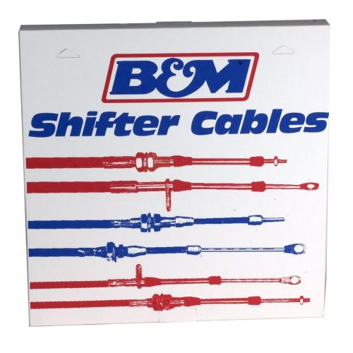 B&amp;m 80834 b&amp;m super duty race shifter cable - 8-foot length - red