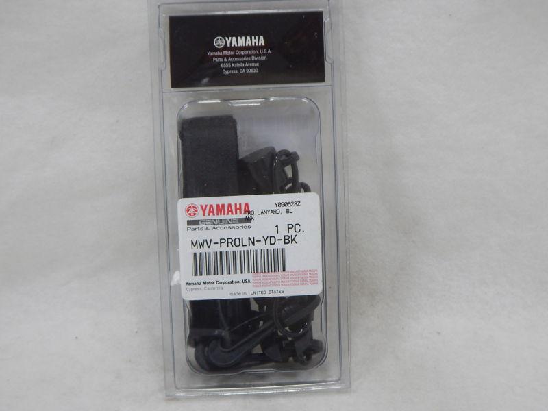 Yamaha mwv-proln-yd-bk pro lanyard black *new