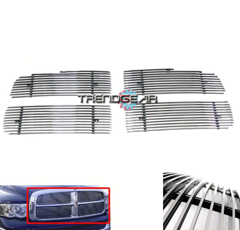 2002 2003 2004 2005 dodge ram pickup 2dr 4dr v8 diesel upper billet grill grille