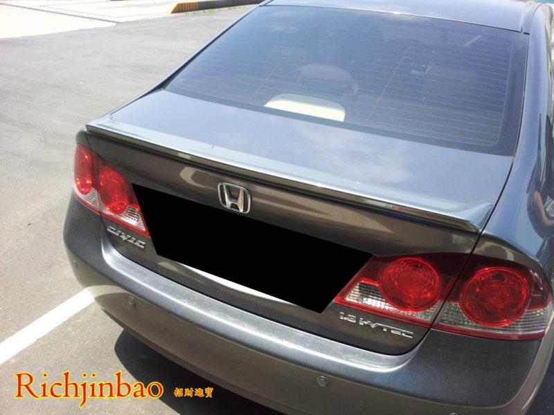 Painted nh731p boot trunk spoiler for honda civic 8th sedan 06 11 us version ♠