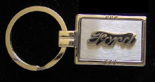 Ford script - custom engraved key ring (free engraving)