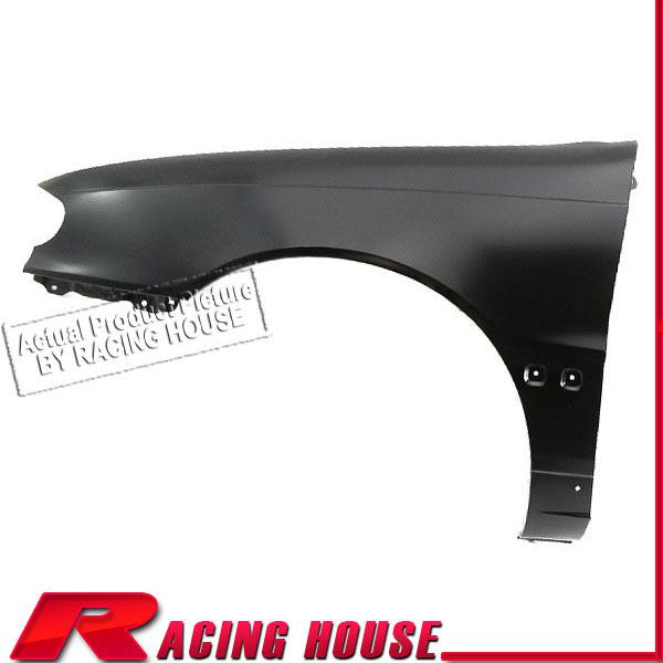 94-98 mitsubishi galant es gs ls front fender driver left side primelhd black lh