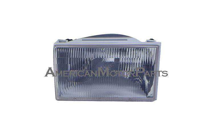 Left driver side replacement headlight 90-94 lincoln town car - fovy13008b