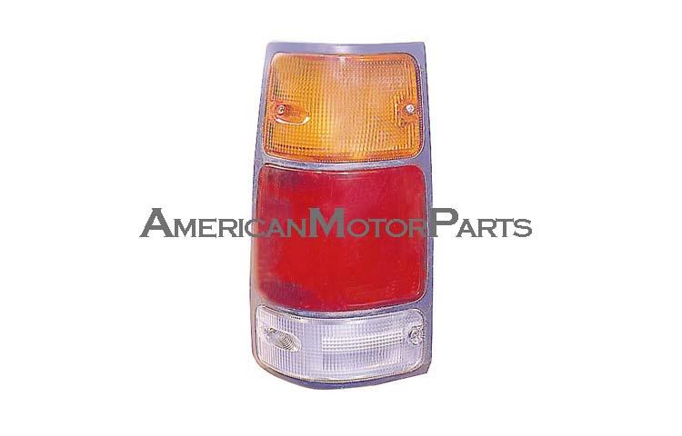 Driver replacement black trim tail light isuzu honda rodeo amigo pickup passport