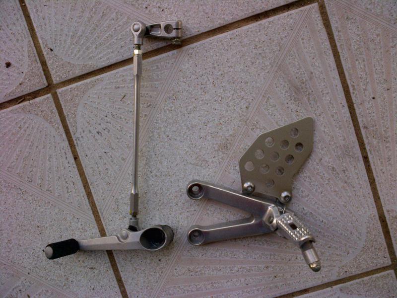 07 08 09 10 11 12 honda cbr600rr left rearset rear set front driver peg