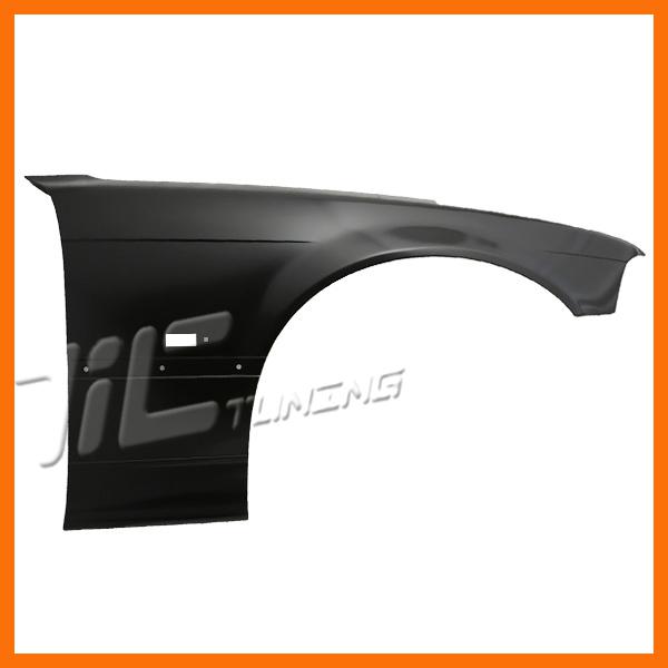 1992-1996 bmw 3 series 2dr coupe primed black right fender w hole passenger