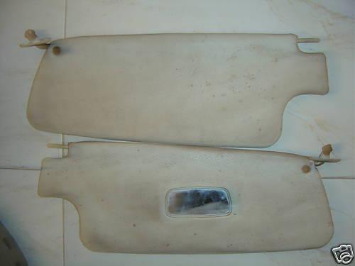 Vw beattle bug 1600 1300 beatle convertible sunvisors 