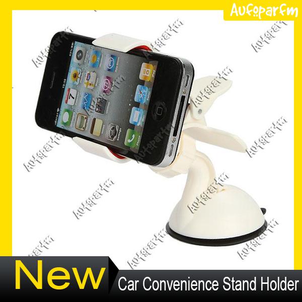 360°windshield flexible car phone suction mount stand holder for apple iphone 4s