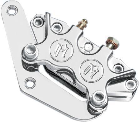 Pm 1213-0018p classic 4-piston front brake caliper harley dual disc 11.5" 84-99