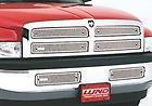 97 - 98 ford f150 / f250 light duty lund stainless steel bumper inserts 