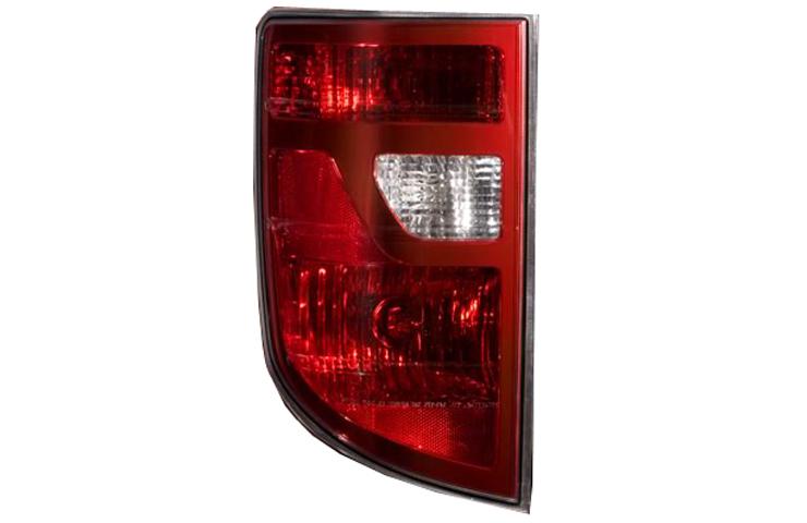 Depo pair replacement clear/red lens tail light 09-10 honda ridgeline crew cab