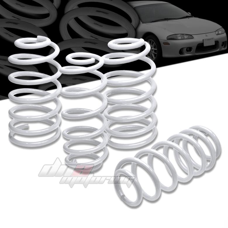 Eclipse/talon 1.5"drop white suspension lowering spring/springs 250/280 lb race