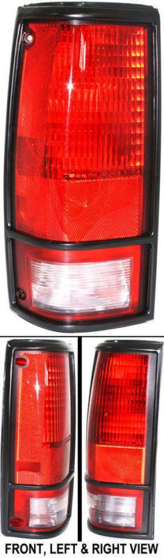 Clear red lens new tail lamp left hand lh driver side gm2800108 919649