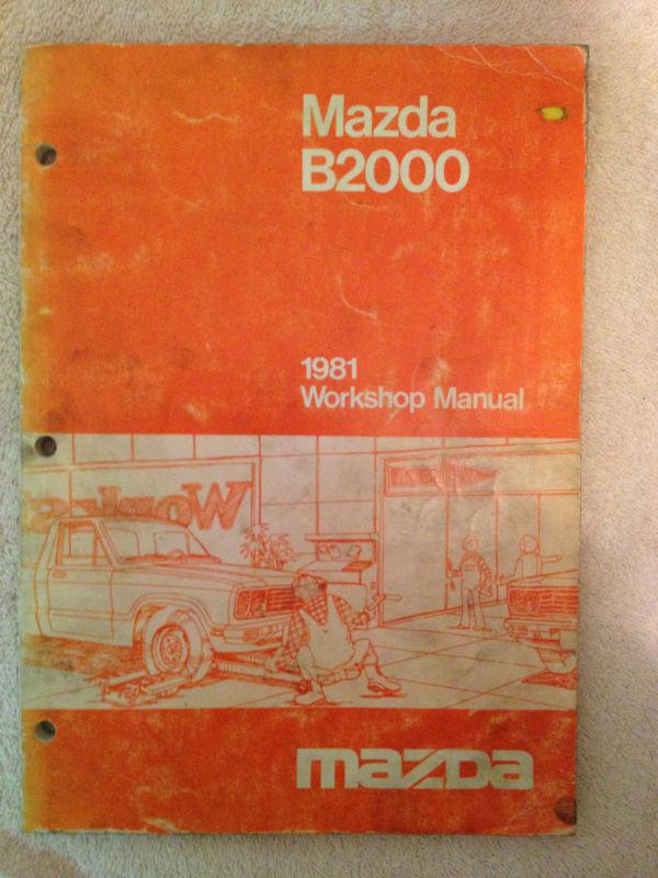 Mazda B2000 Parts Catalog