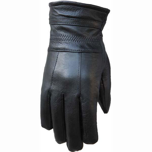 Men's lamb leather gloves with acrylic lining size l