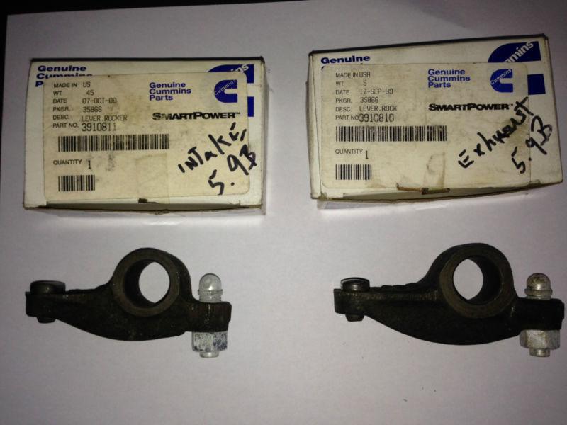 Cummins 5.9l b  intake & exhaust rocker arms part #3910811 & 3910810 