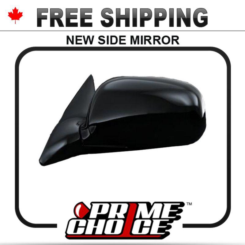 New power non heated drivers side view door mirror