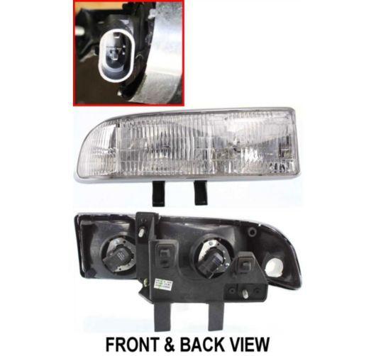 98-05 chevy s10 blazer right head light lamp assembly replacement passenger side