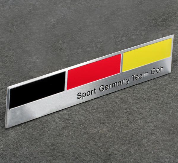 Sport  germany team goh emblem badge motor sticker rear for rs4 rs6 rs5 s4 s6  