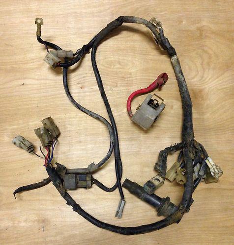 2003 wr450f wiring harness with plug wire/ fuse box/ battery cables