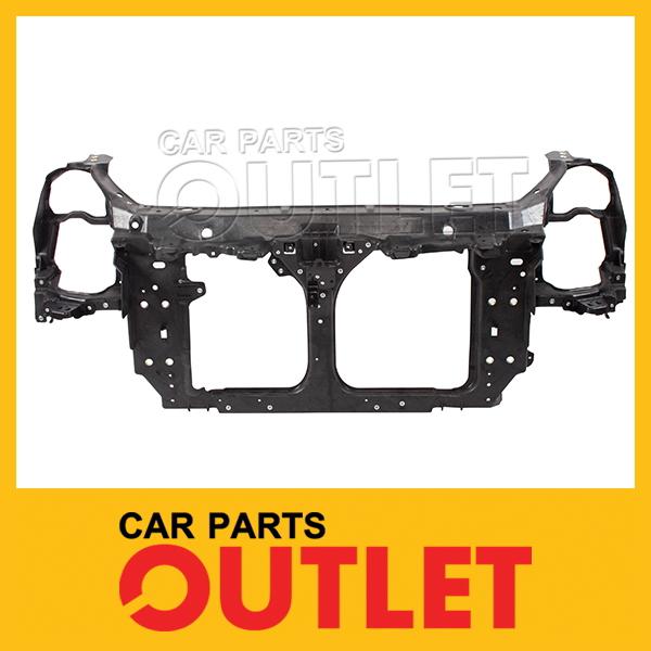 03 04 05 06 infiniti g35 coupe radiator support raw black abs plastic g35x sedan