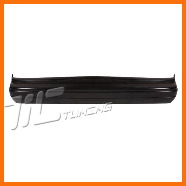 82 83 sentra 2/4dr rear bumper cover ni1100124 raw black for hydraulic absorber