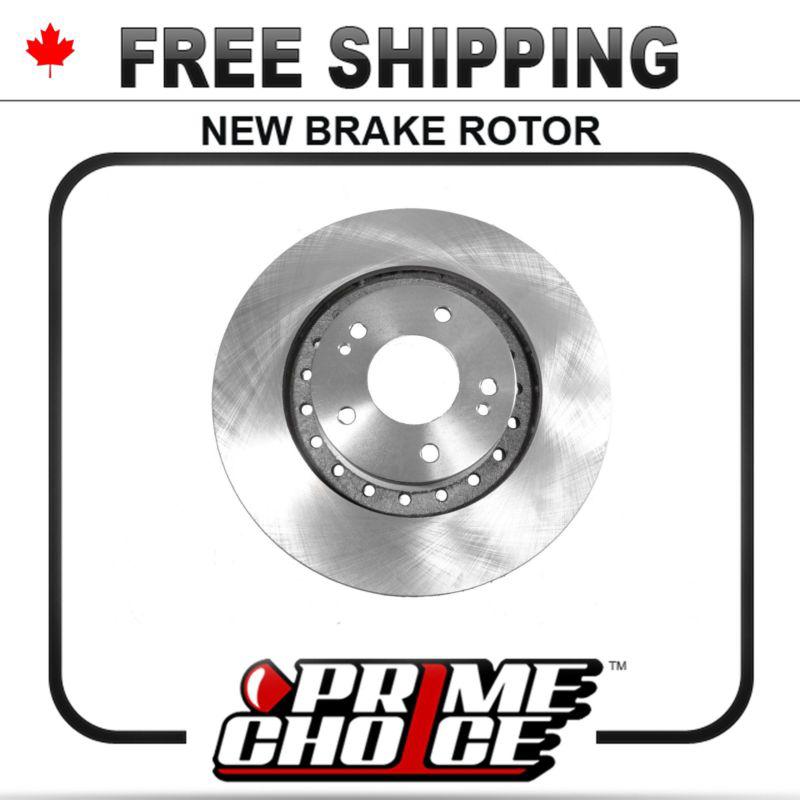 1 premium new disc brake rotor for front fits left driver / right passenger side