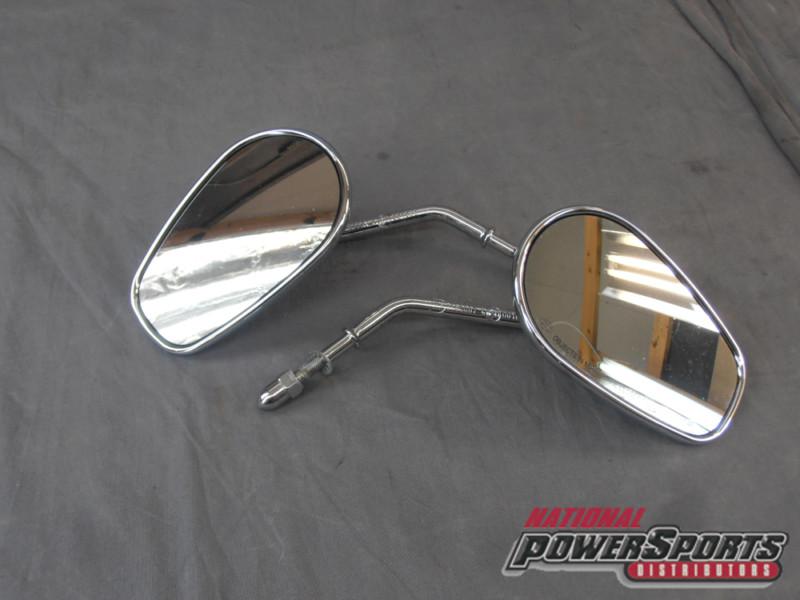 Harley touring left and right mirrors chrome 927139