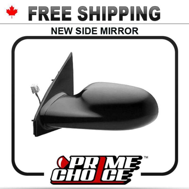 New power non heated passengers side view door mirror