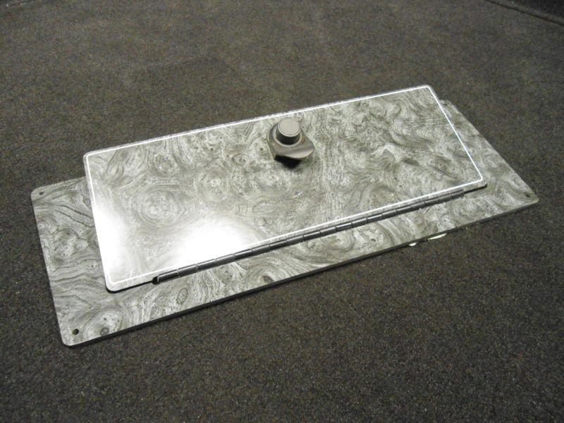 Glove box 15.75" x 6" face panel fishing/pontoon # 2