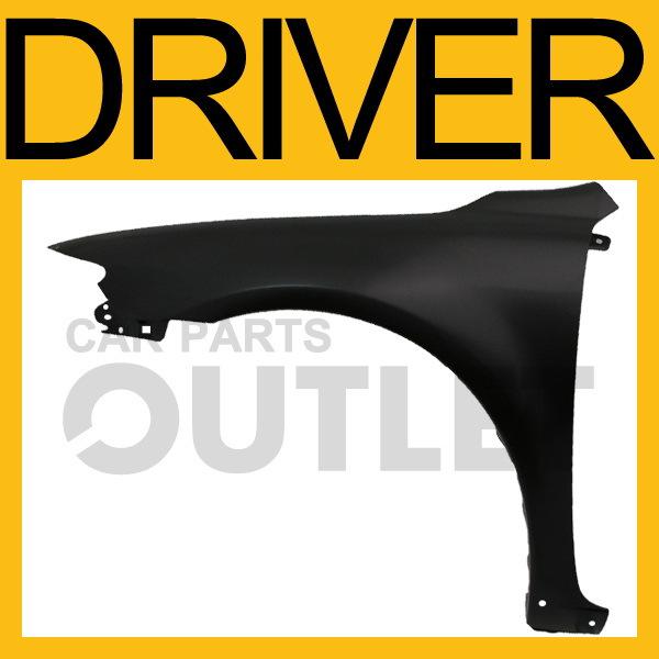 03-08 mazda 6 driver side primed fender w/ spoiler hole