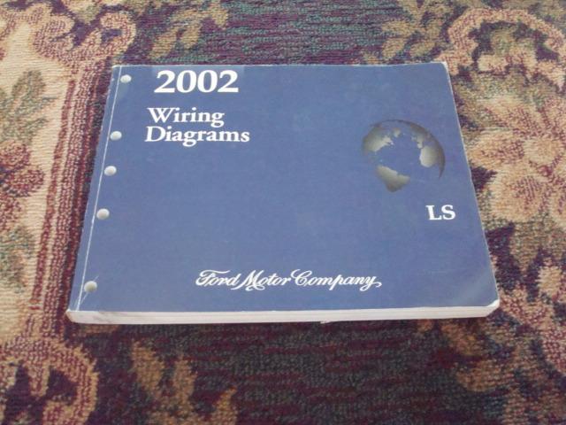 2002 ford ls factory service shop repair electrical/wiring diagrams manual book