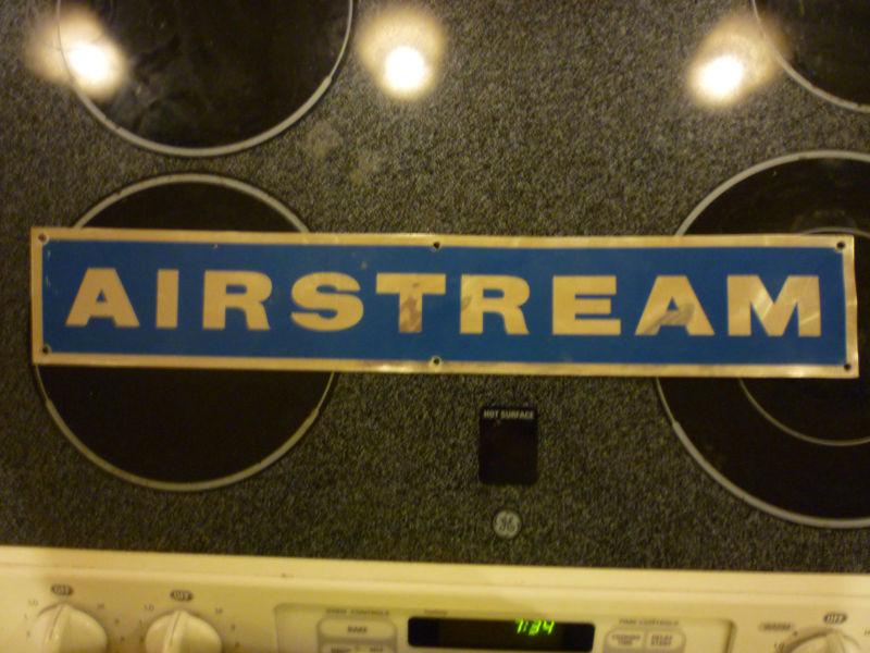 Airstream aluminum plate 