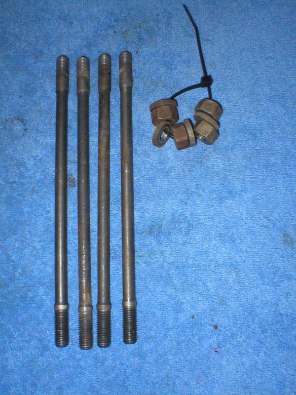 1974 harley aermacchi sprint sx ss 350 cylinder studs  24809-73p