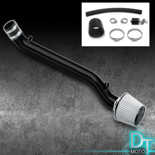 Stainless washable filter + cold air intake 92-95 civic 93-97 del sol sohc black