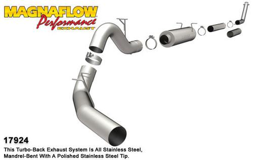 Magnaflow 17924 dodge diesel cummins, 4in. system pro series diesel exhaust