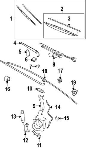 Mini 61662755722 genuine oem factory original nozzle