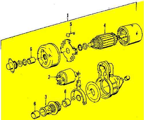 Bmw 12411736921 genuine oem factory original starter