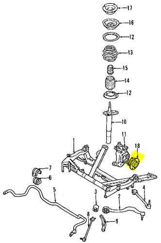 Bmw 31222282670 genuine oem factory original front hub