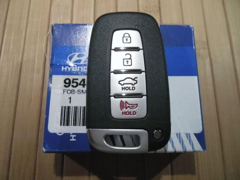 2010-2014 hyundi elantra smart key fob with pic key new oem