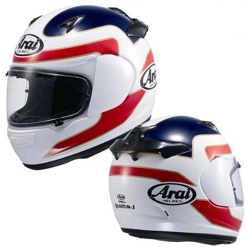 New arai quantum-j spencer 1985 rosmans honda color racing helmet, ems shipping